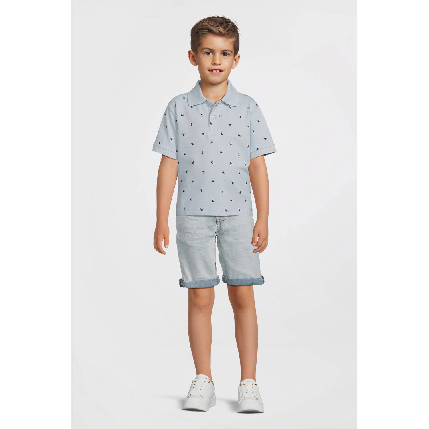 NAME IT KIDS polo lichtblauw