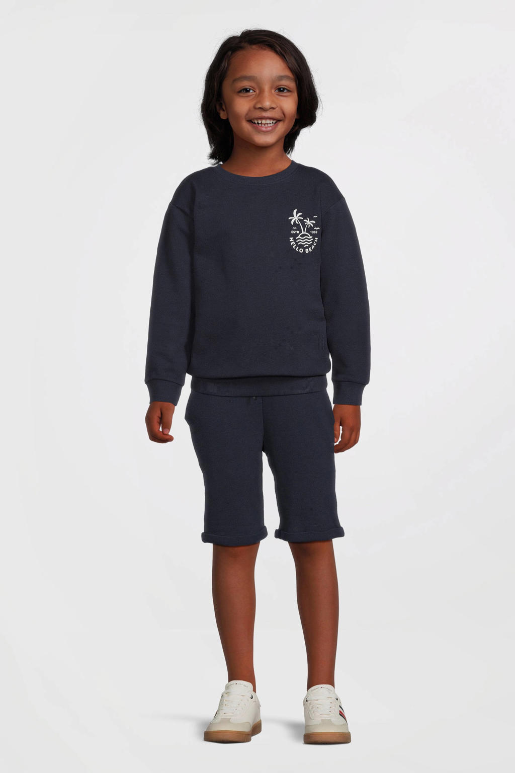 NAME IT KIDS sweater donkerblauw