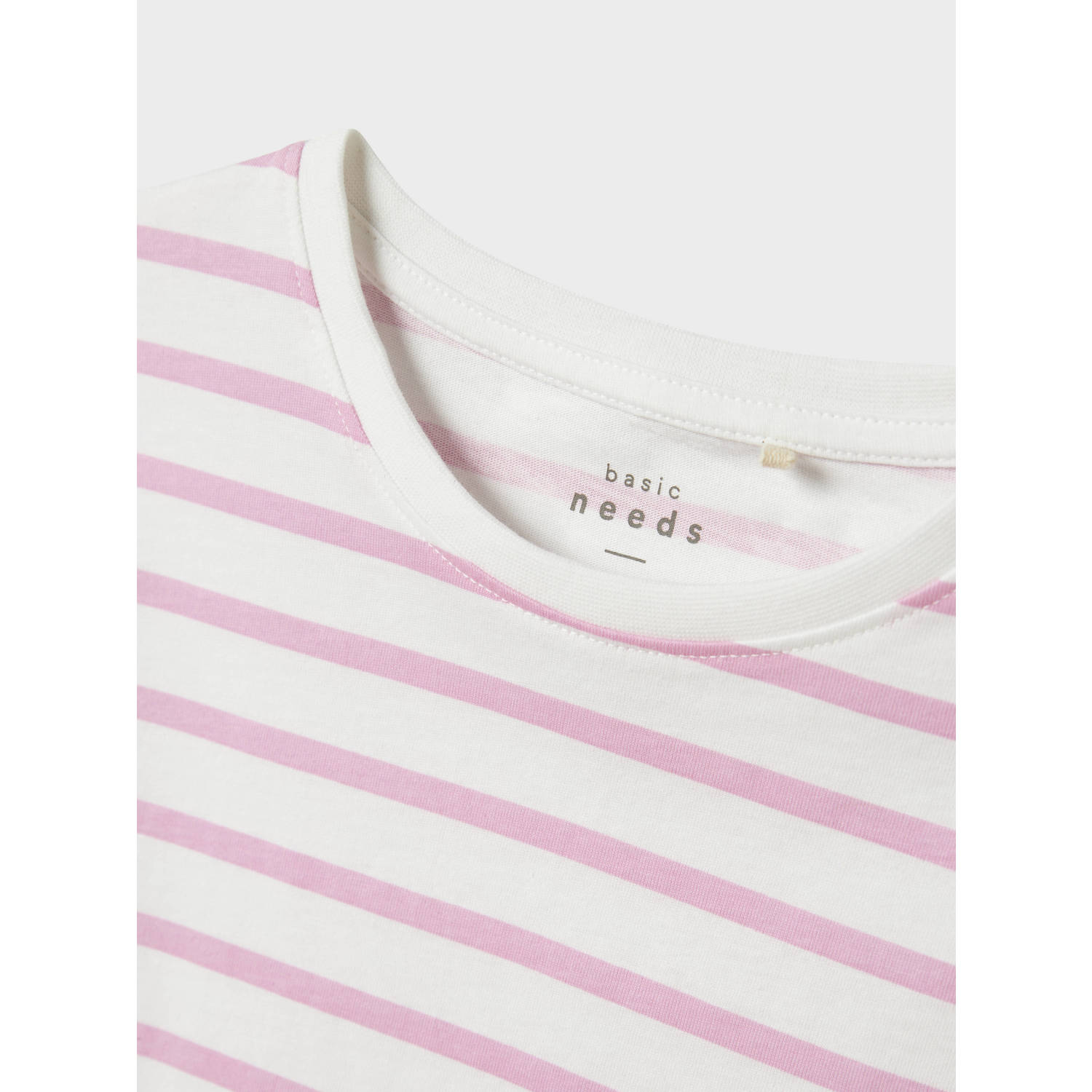 NAME IT KIDS T-shirt lichtroze
