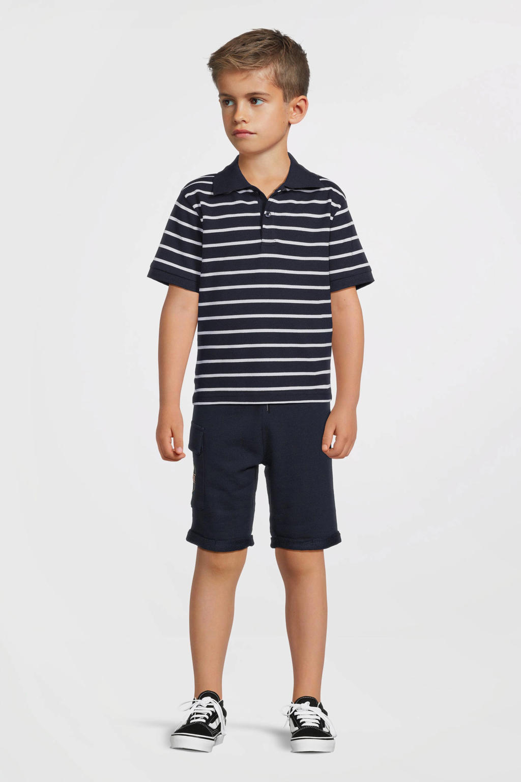 NAME IT KIDS polo donkerblauw