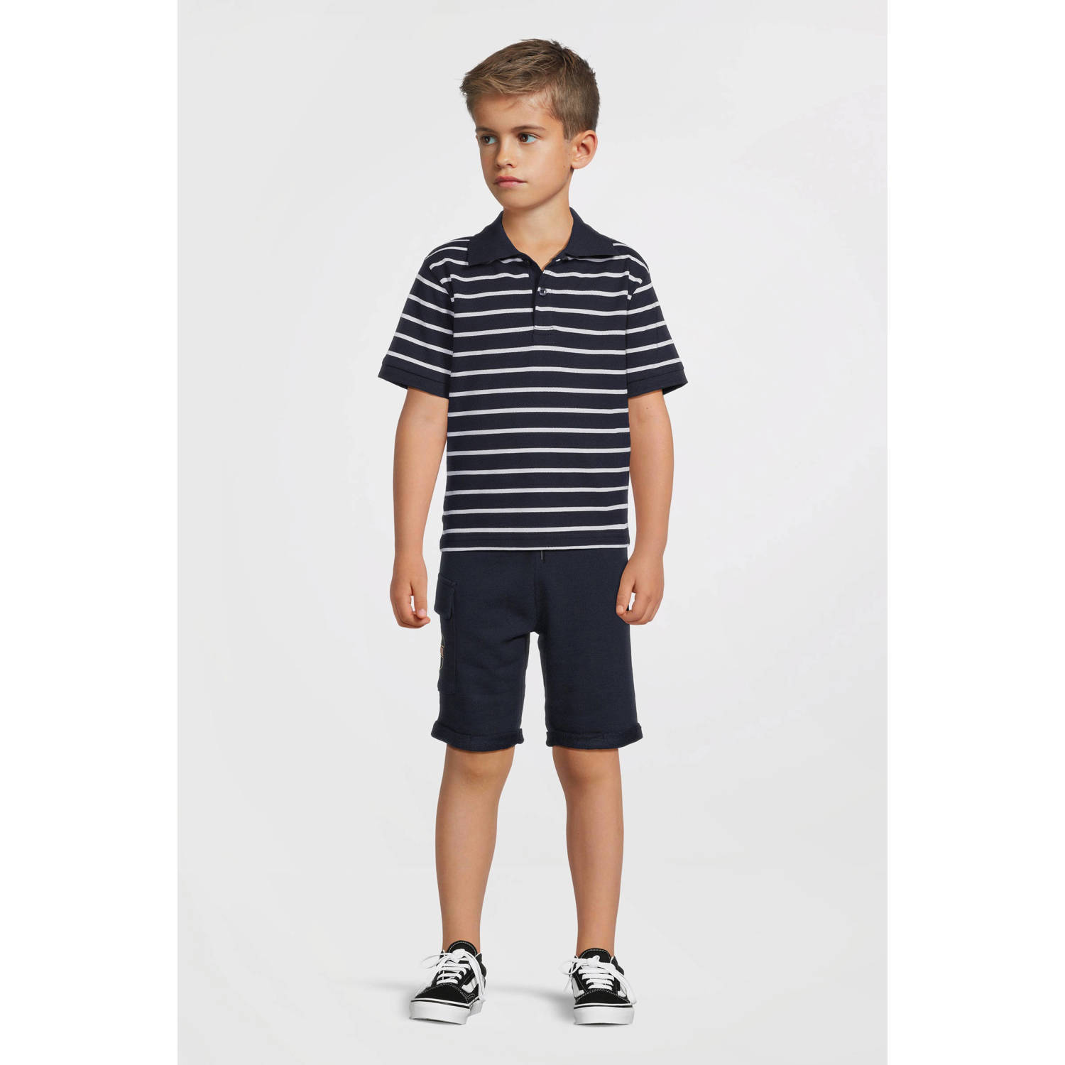 NAME IT KIDS polo donkerblauw
