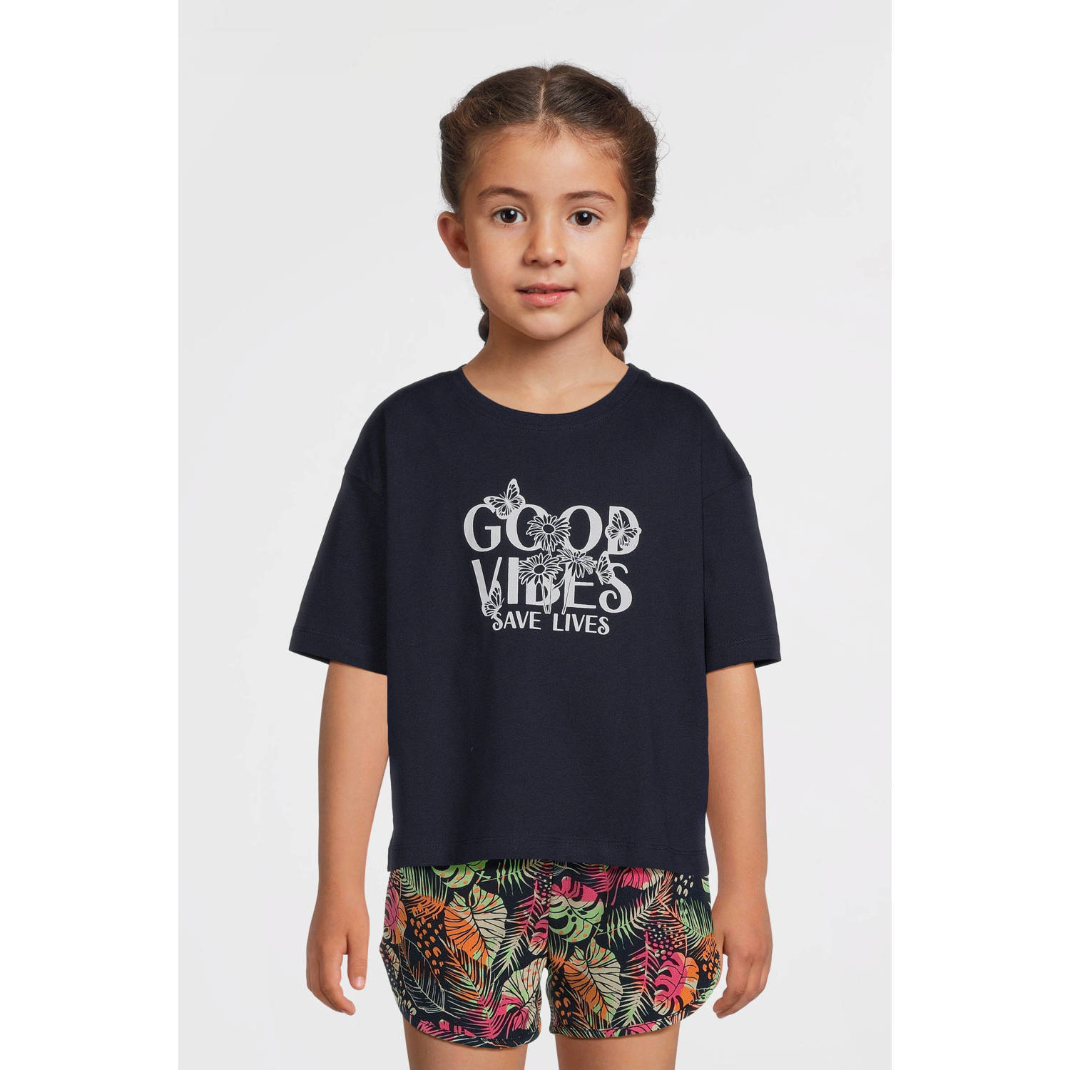 NAME IT KIDS T-shirt donkerblauw