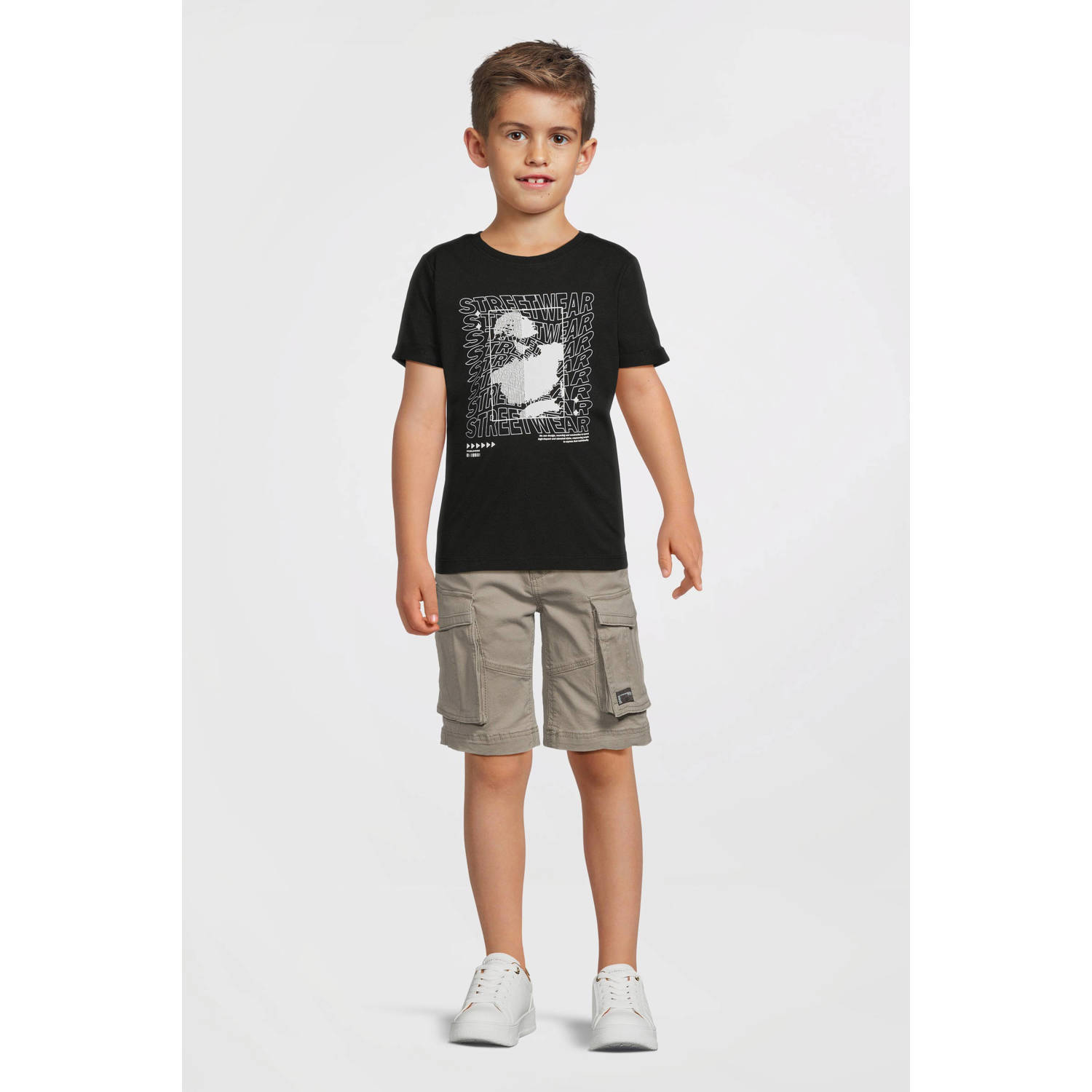 NAME IT KIDS T-shirt zwart
