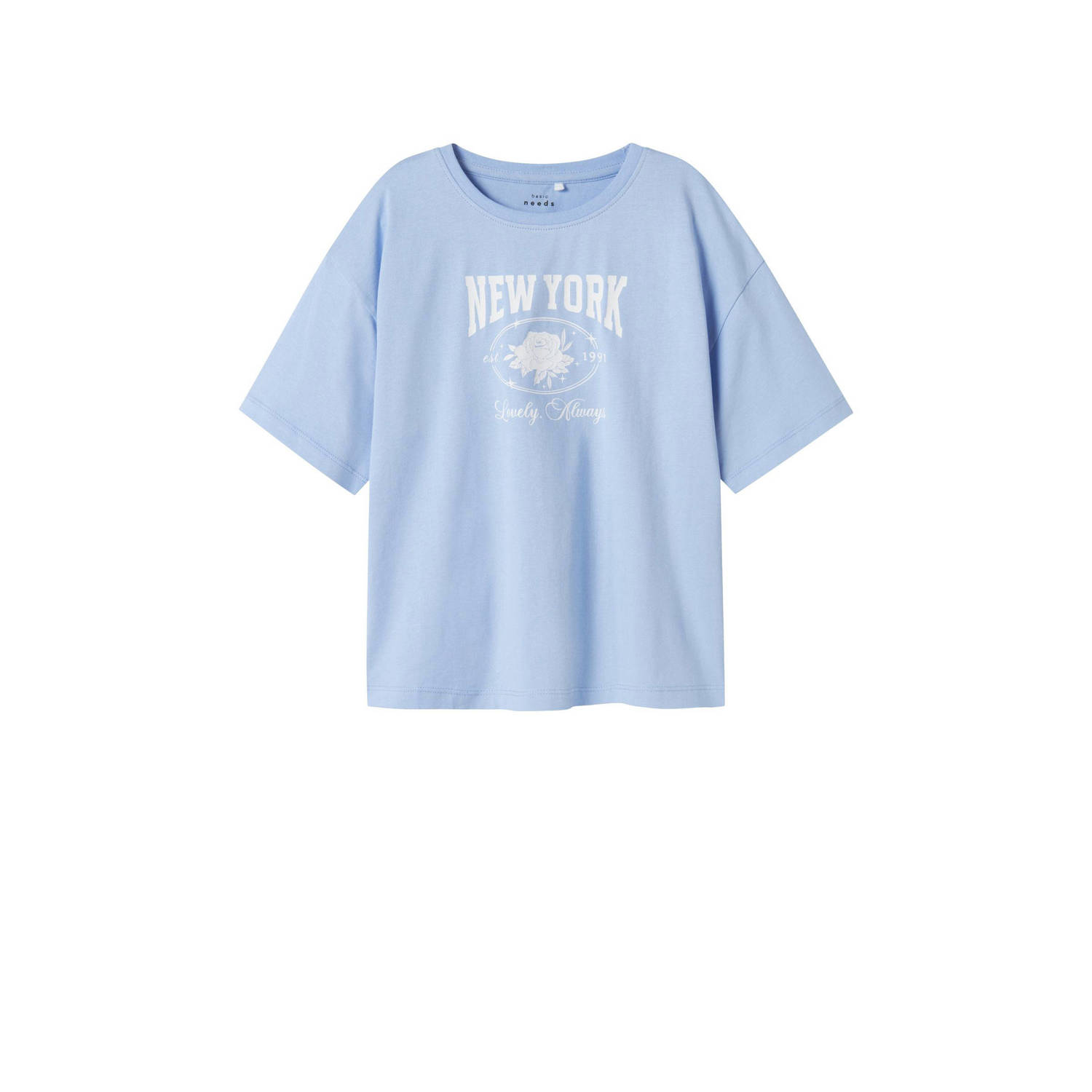 NAME IT KIDS T-shirt lichtblauw
