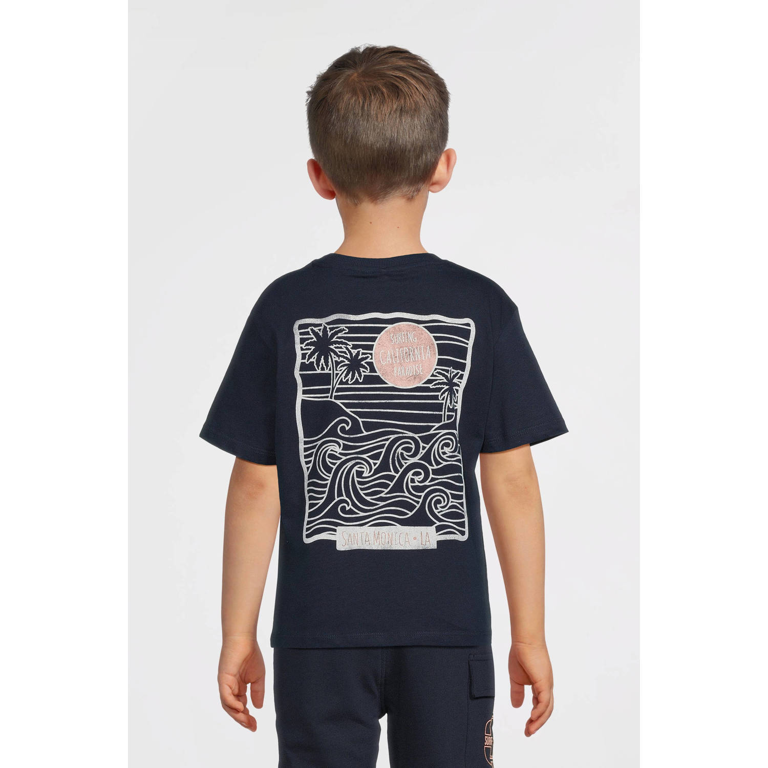 NAME IT KIDS T-shirt donkerblauw