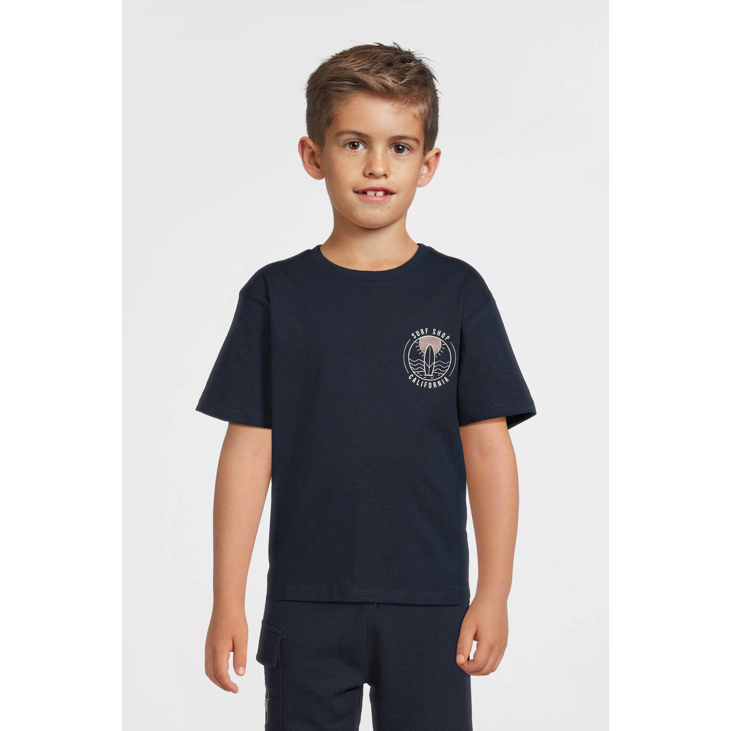 NAME IT KIDS T-shirt donkerblauw