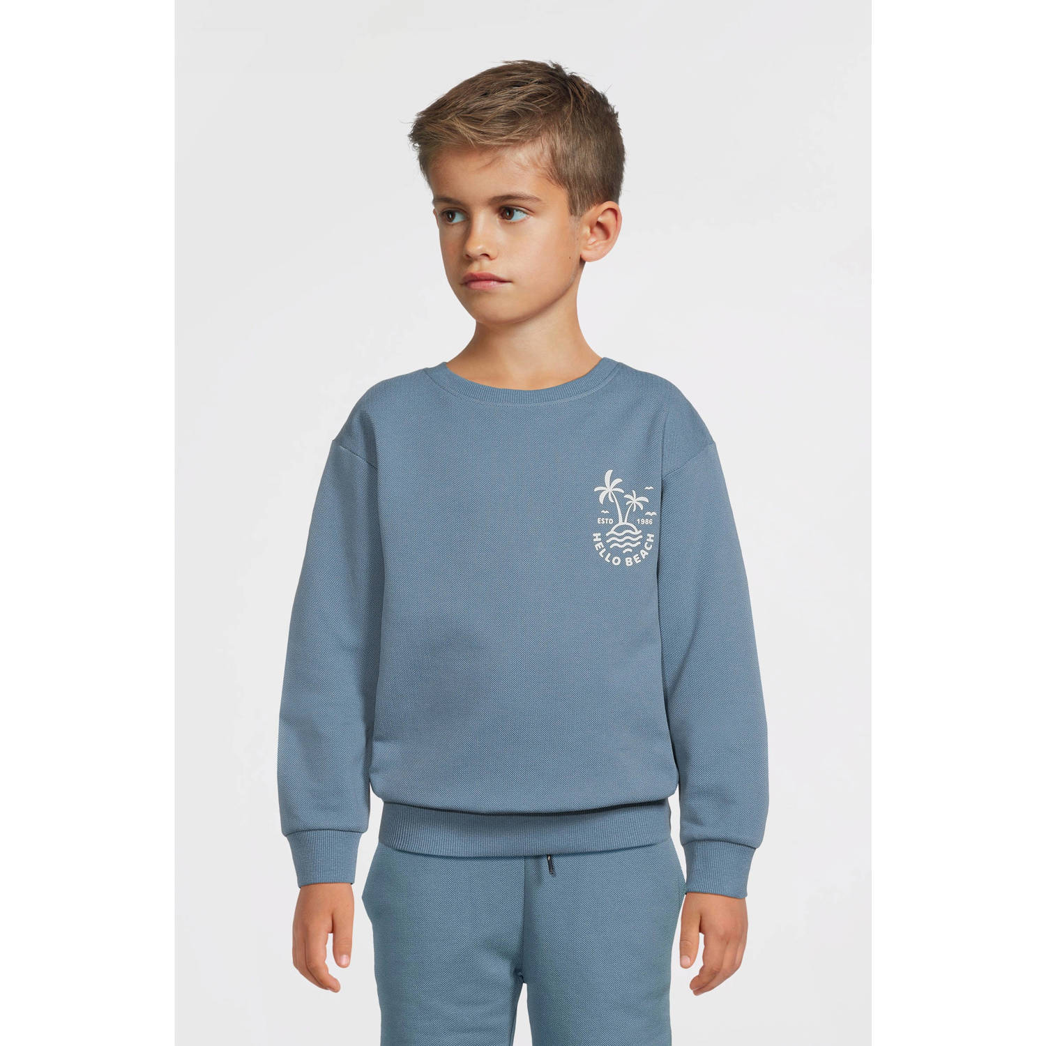 NAME IT KIDS sweater blauw