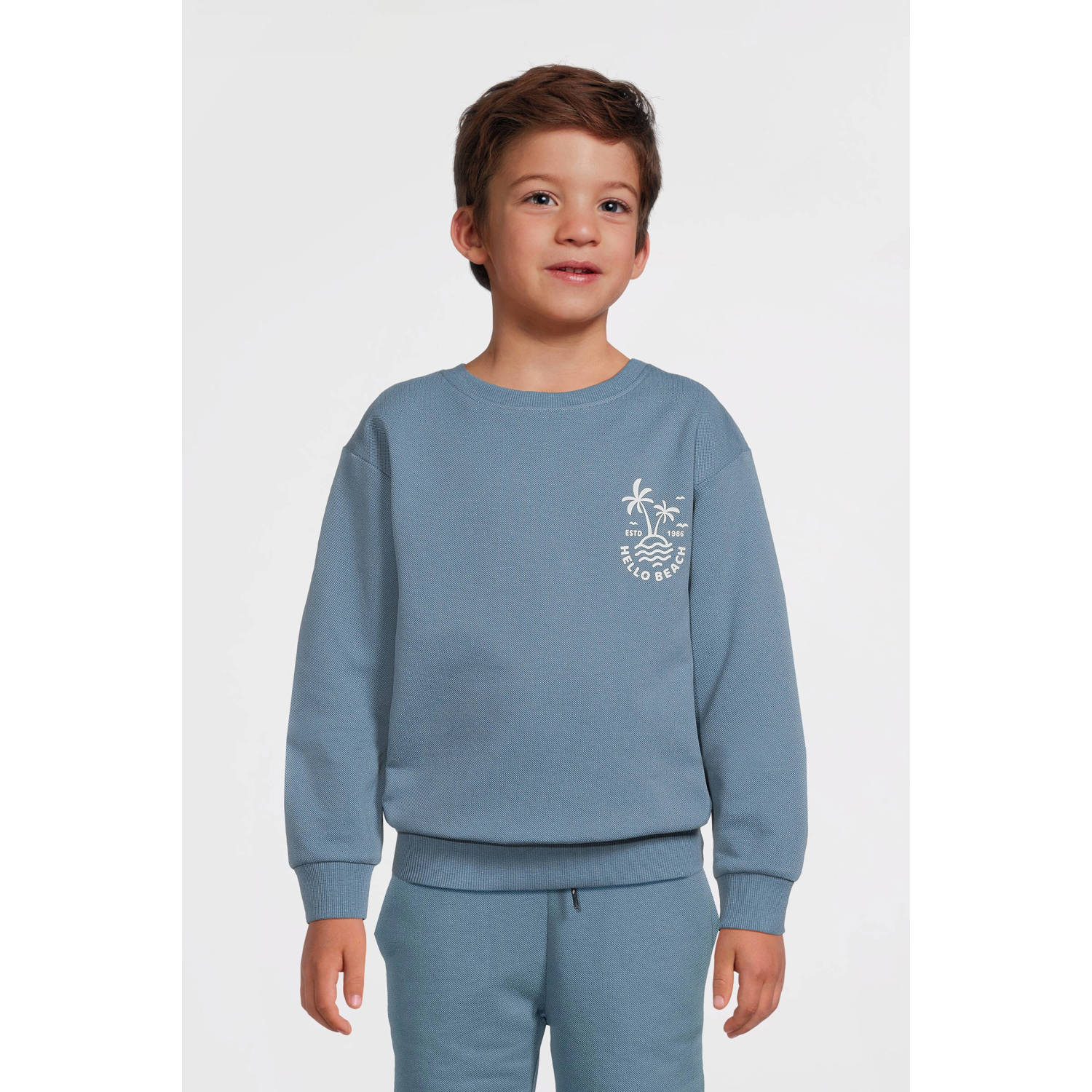 NAME IT KIDS sweater blauw