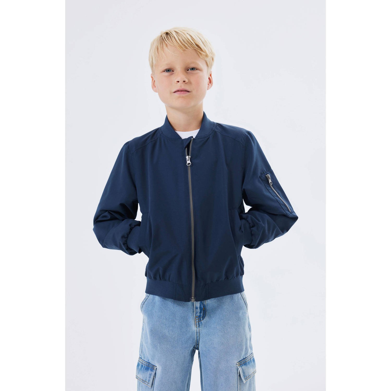 Name it Bomberjack met strookzakken model 'MONSTER'
