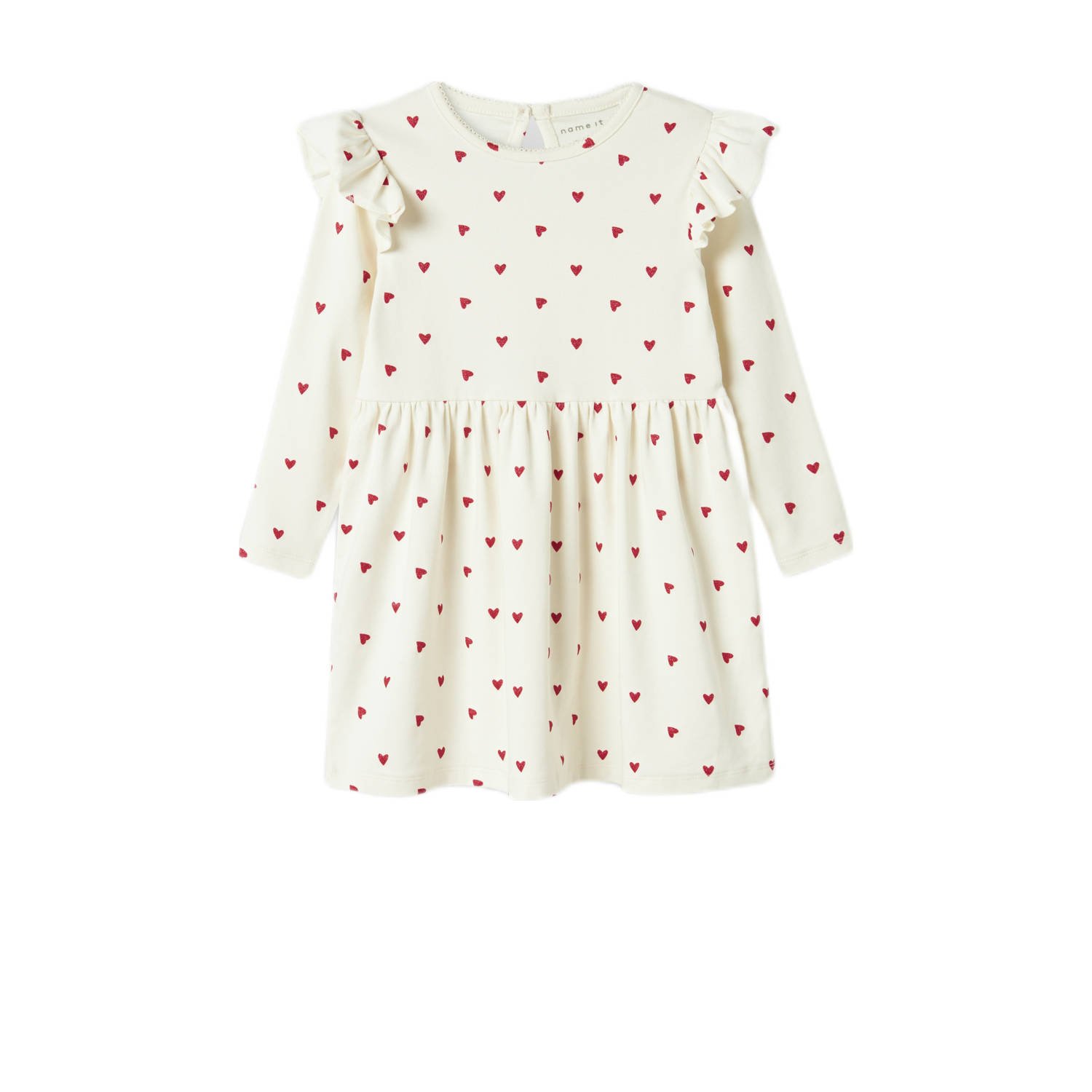 NAME IT MINI midi jurk wit