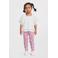 NAME IT MINI legging met vlinders roze