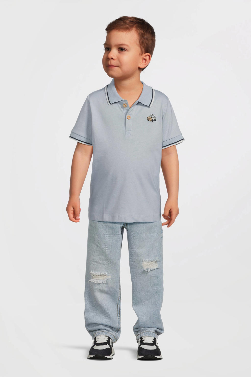 NAME IT MINI polo lichtblauw