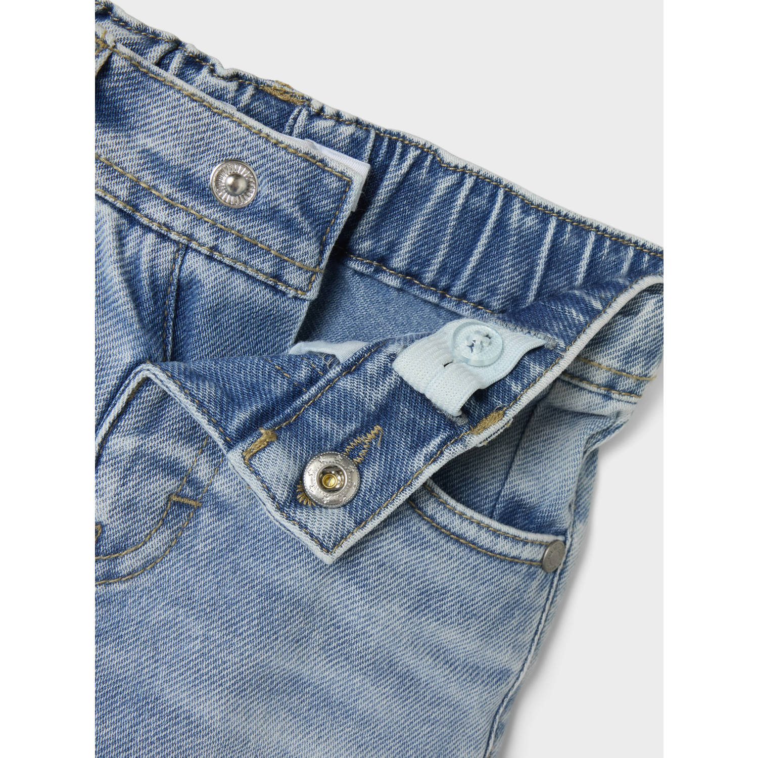 NAME IT MINI slim fit jeans light blue denim