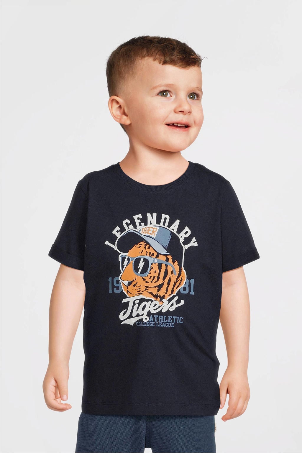NAME IT MINI T-shirt donkerblauw