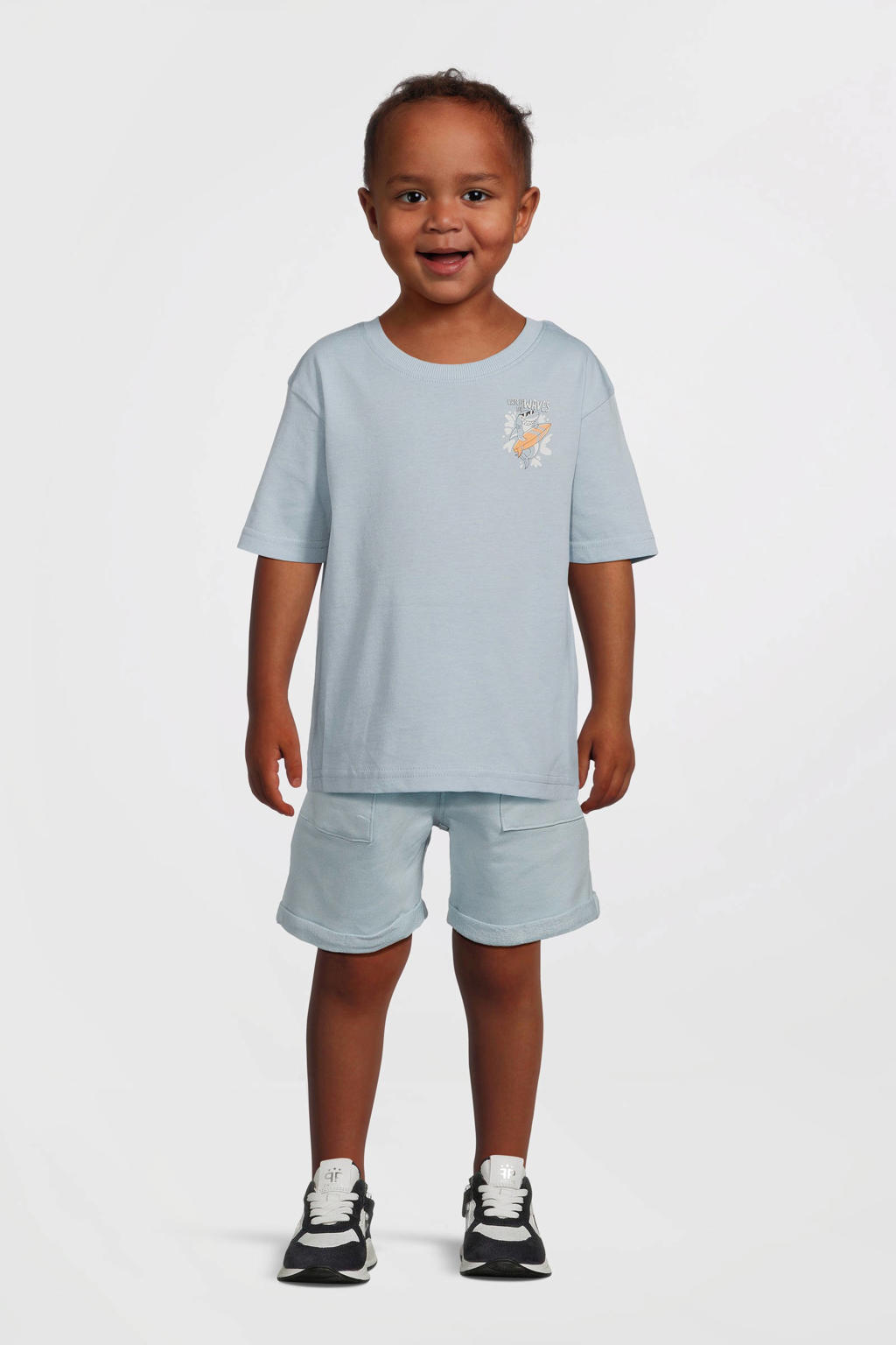 NAME IT MINI casual short lichtblauw