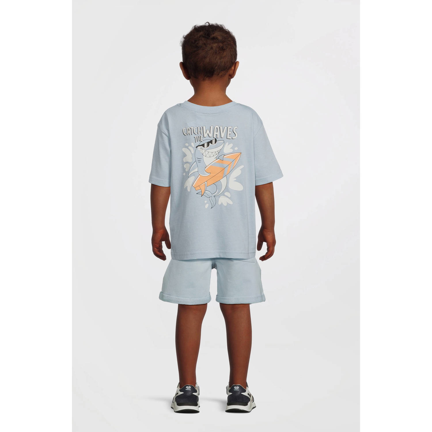 NAME IT MINI casual short lichtblauw