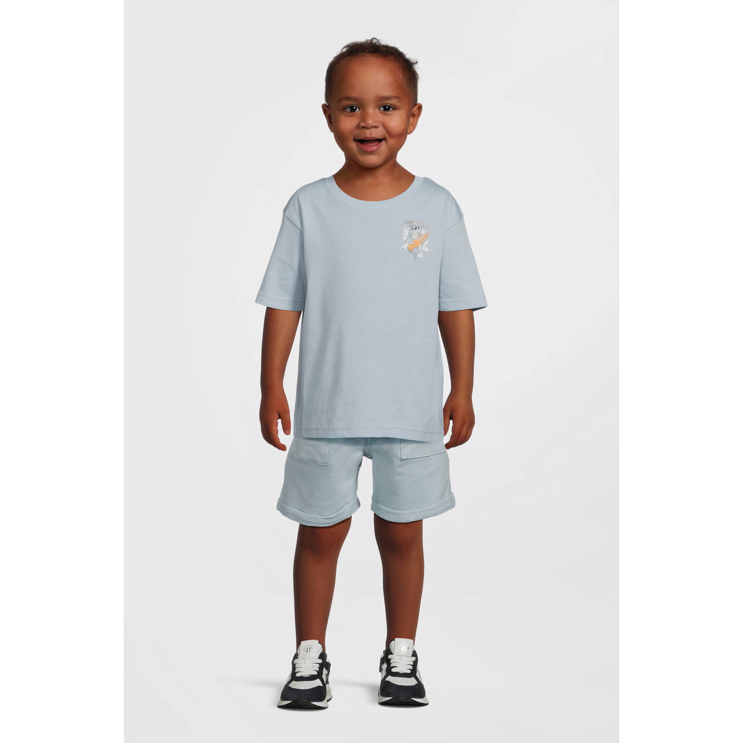 NAME IT MINI casual short lichtblauw