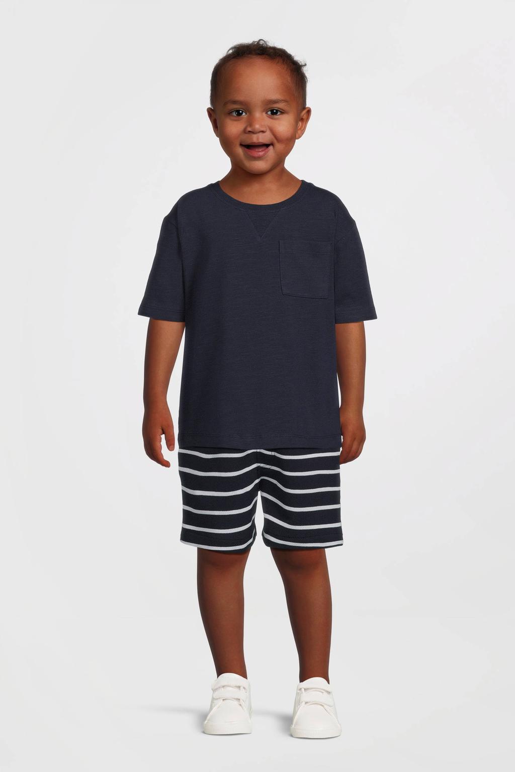 NAME IT MINI casual short donkerblauw