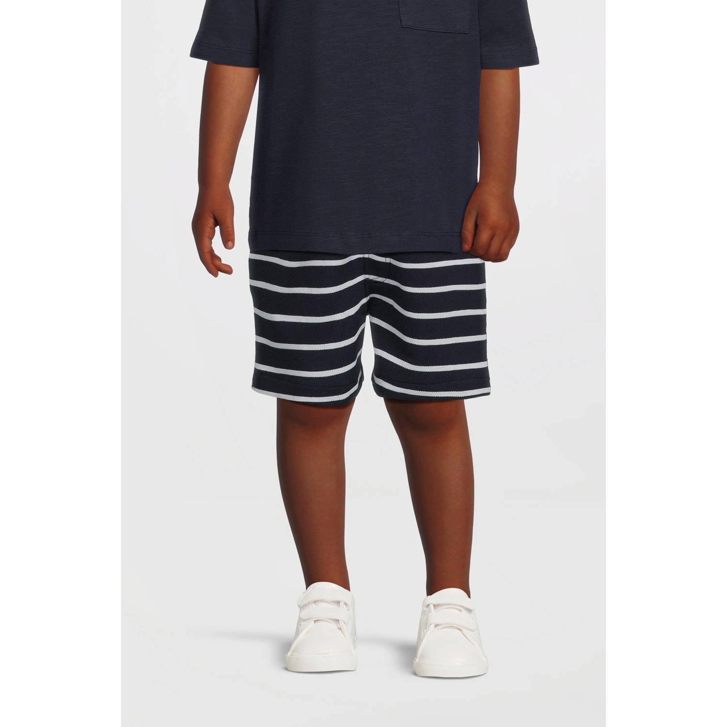 NAME IT MINI casual short donkerblauw