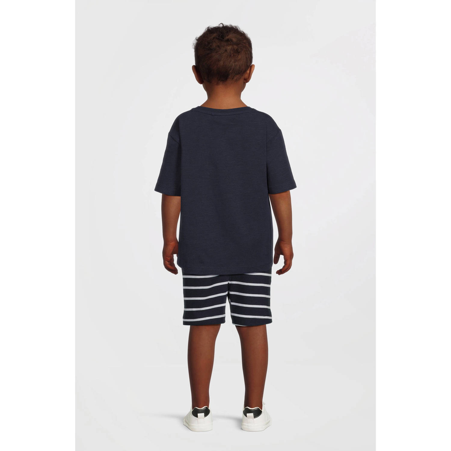 NAME IT MINI casual short donkerblauw
