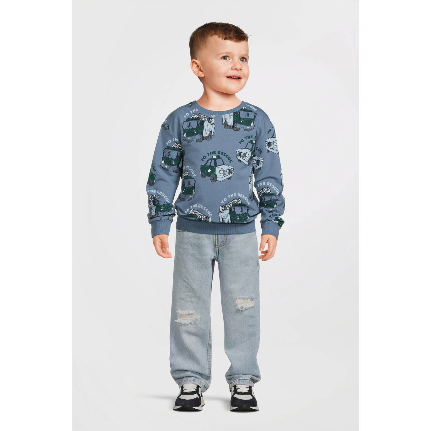 NAME IT MINI sweater blauw