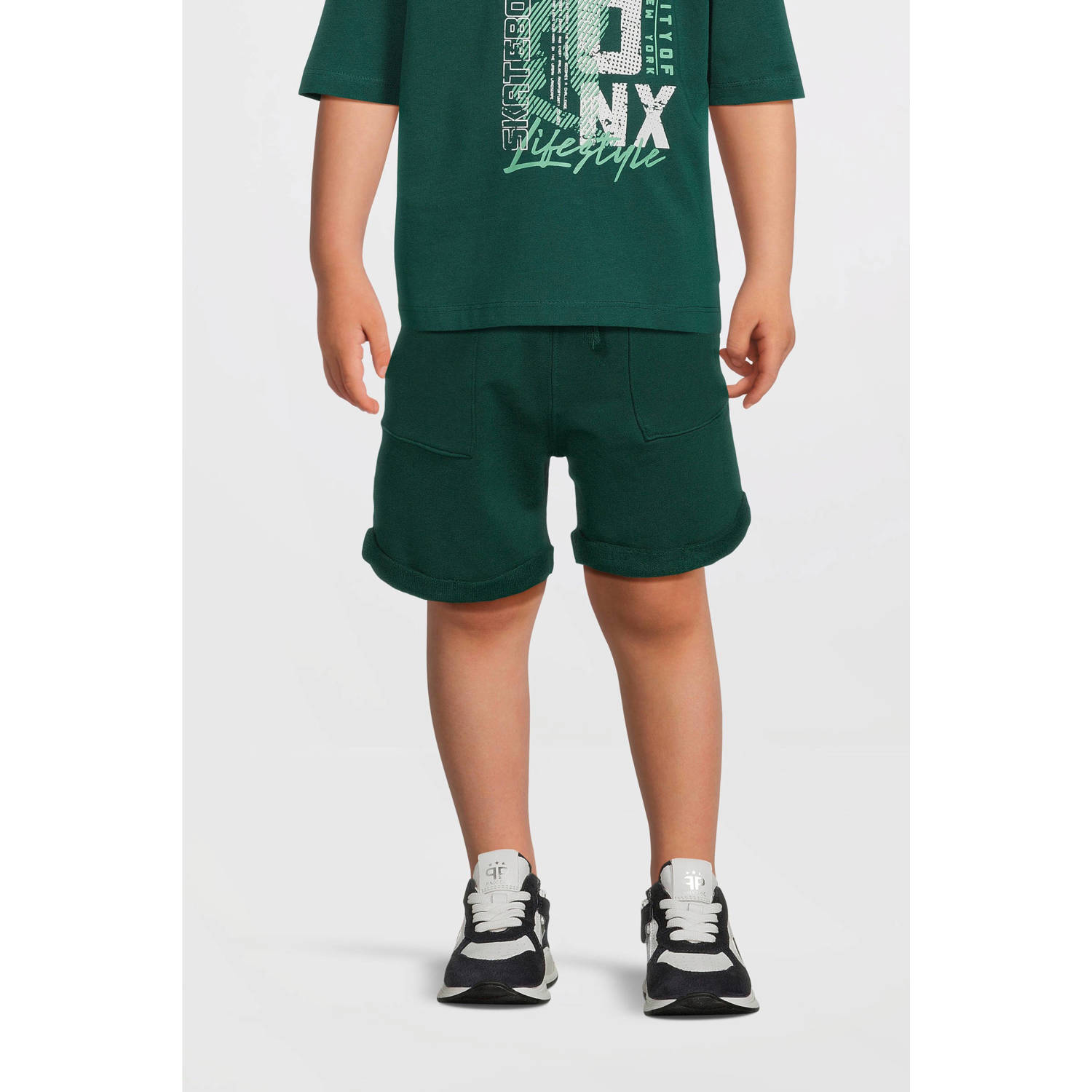 NAME IT MINI casual short donkergroen