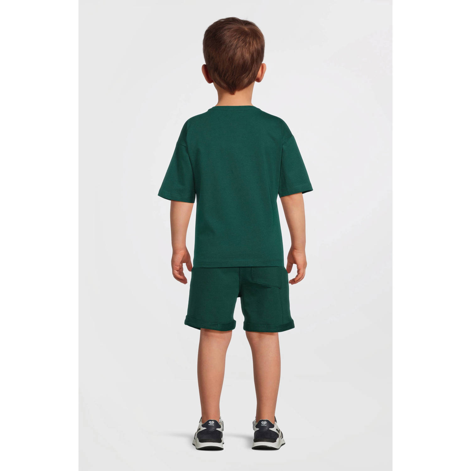 NAME IT MINI casual short donkergroen