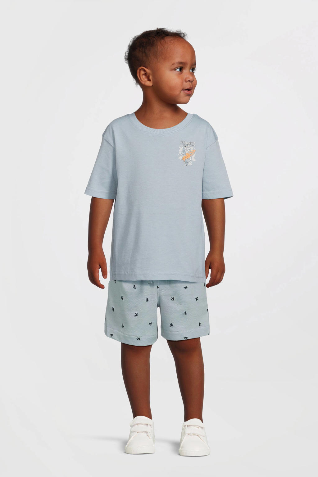 NAME IT MINI casual short lichtblauw