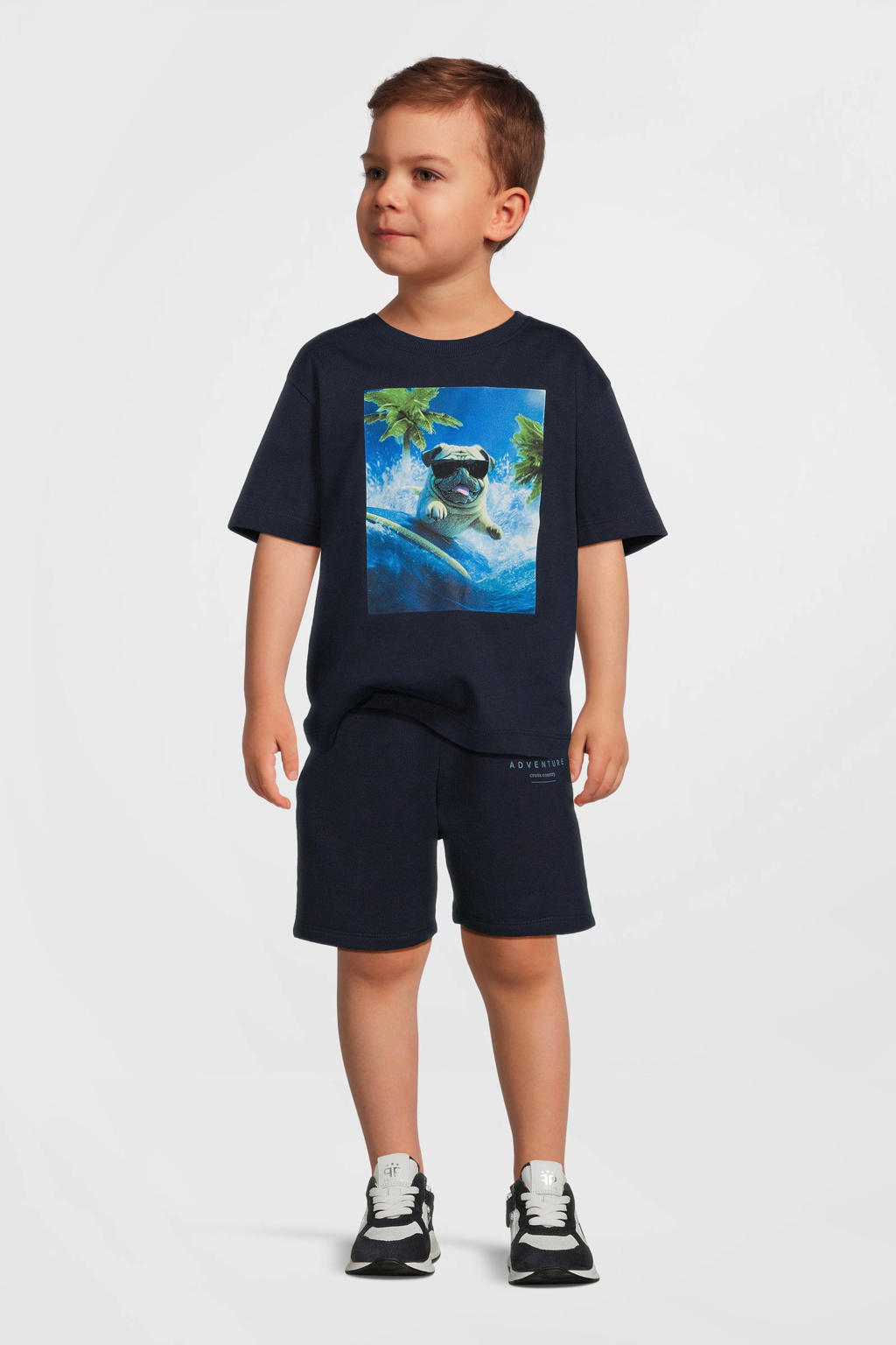 NAME IT MINI T-shirt donkerblauw