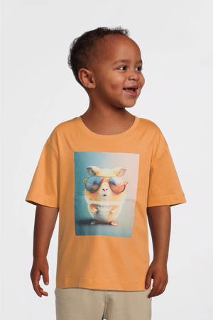 T-shirt geel
