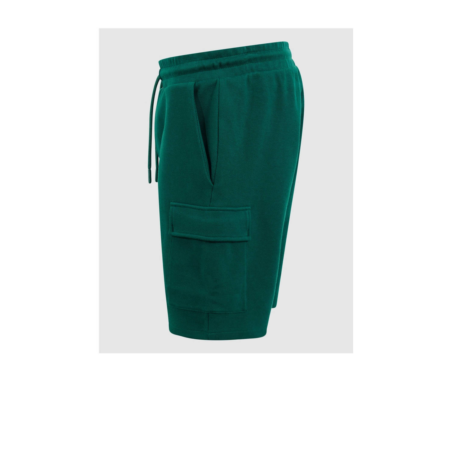 Shoeby regular sweatshort donkergroen