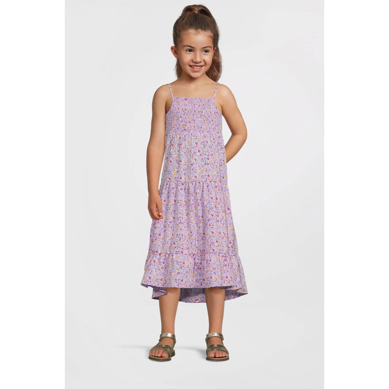 NAME IT KIDS maxi jurk lila