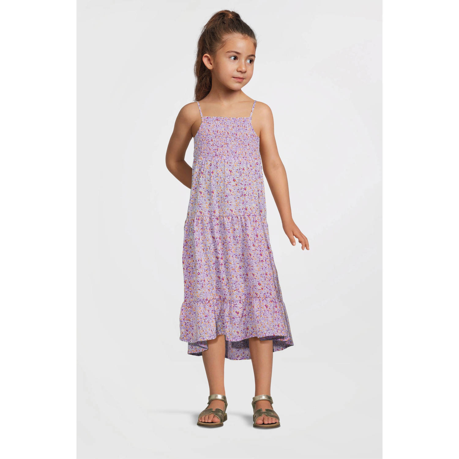 NAME IT KIDS maxi jurk lila