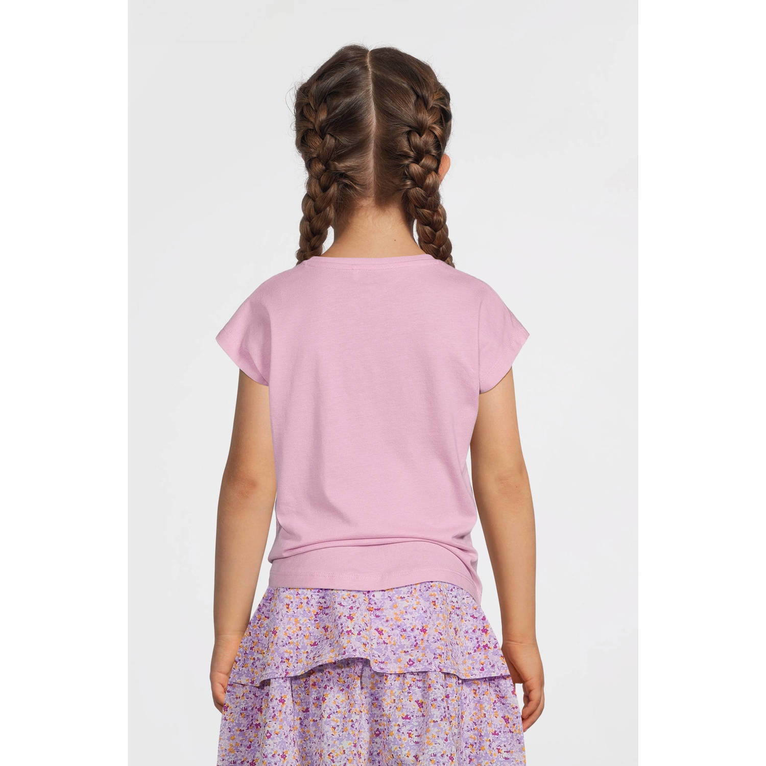 NAME IT KIDS T-shirt roze