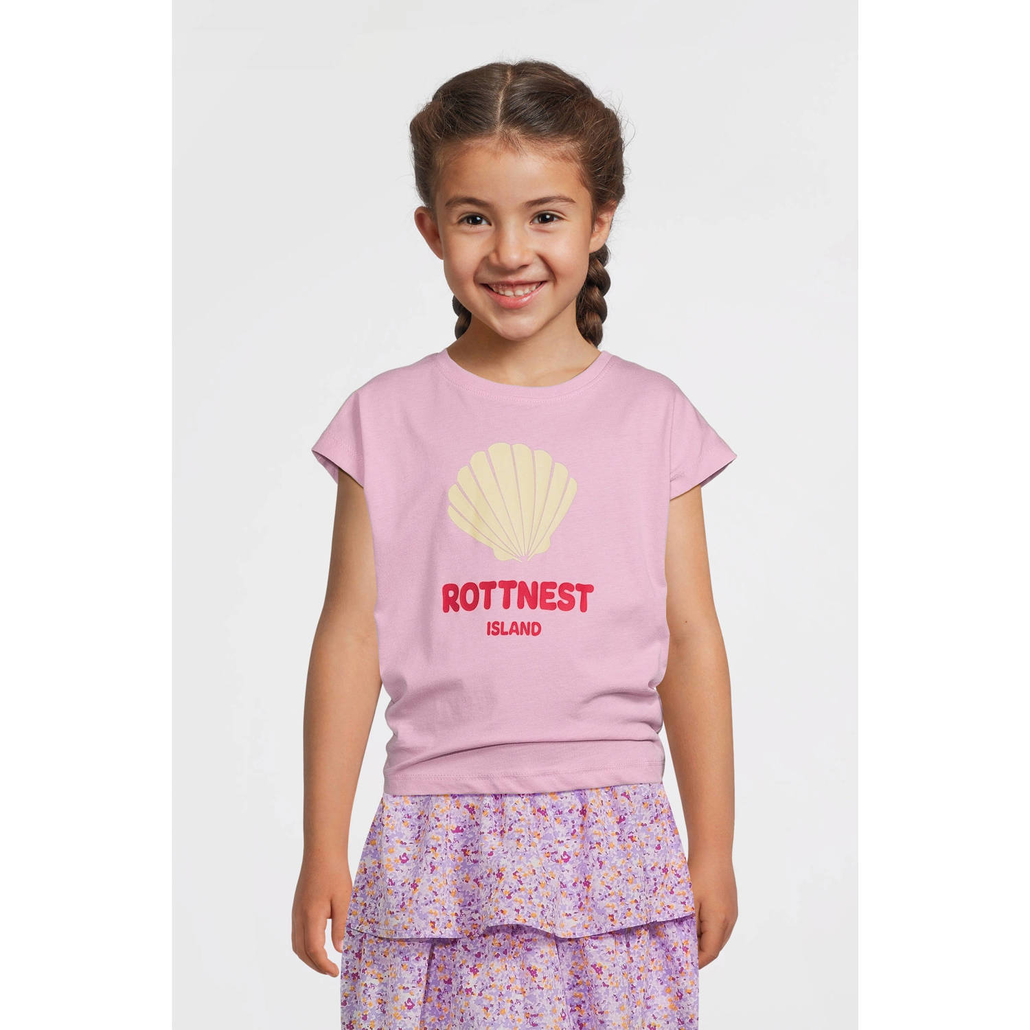 NAME IT KIDS T-shirt roze