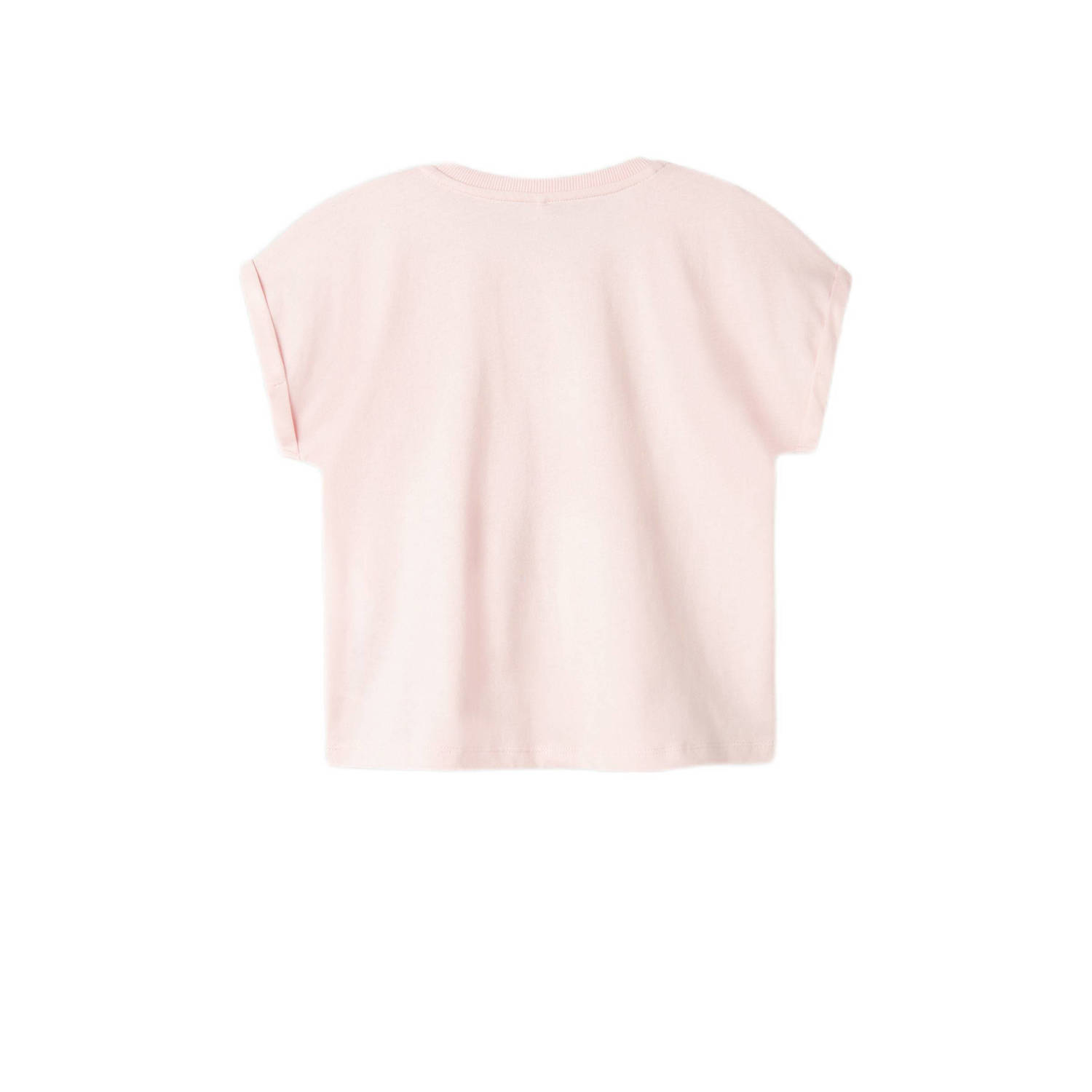 NAME IT KIDS T-shirt lichtroze