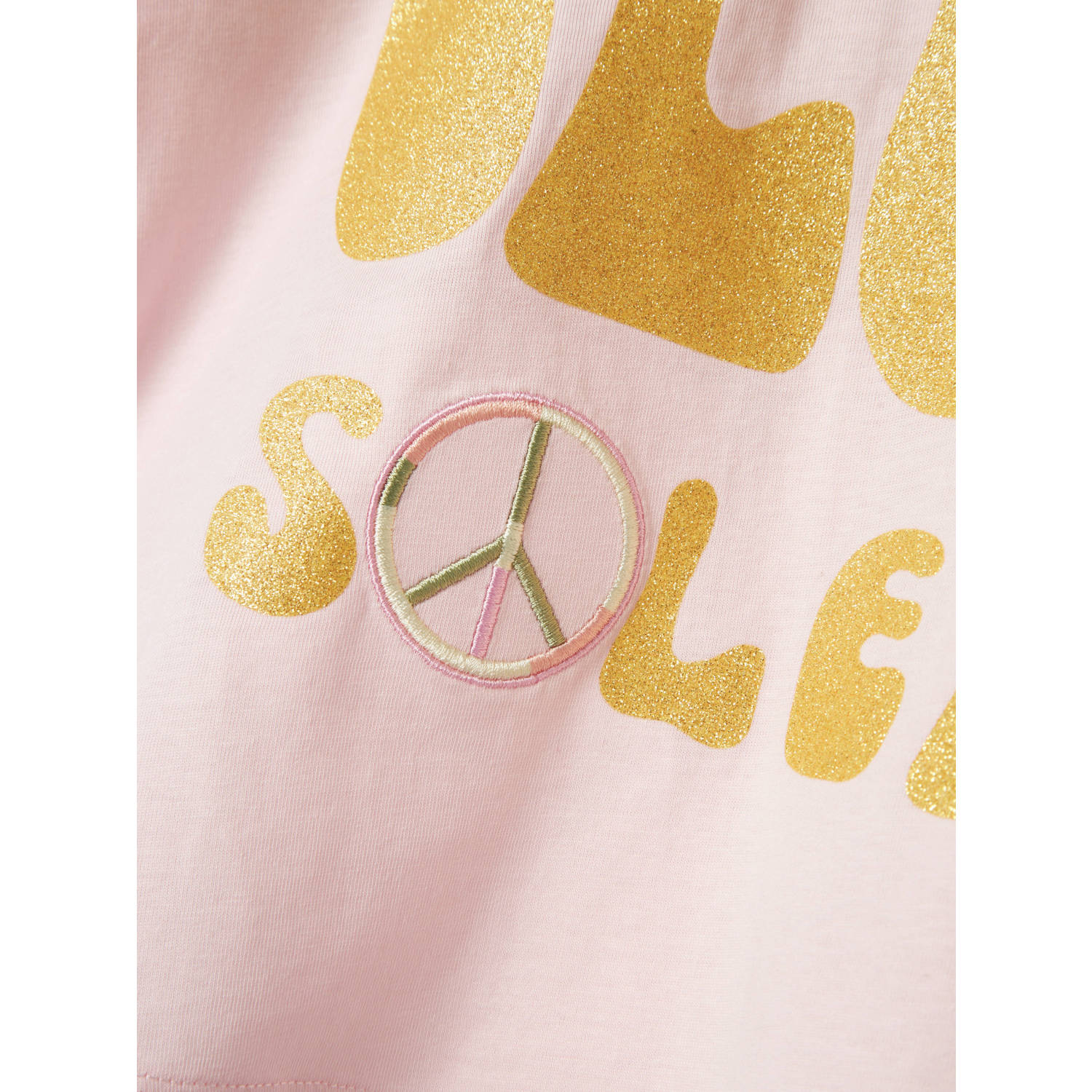NAME IT KIDS T-shirt lichtroze