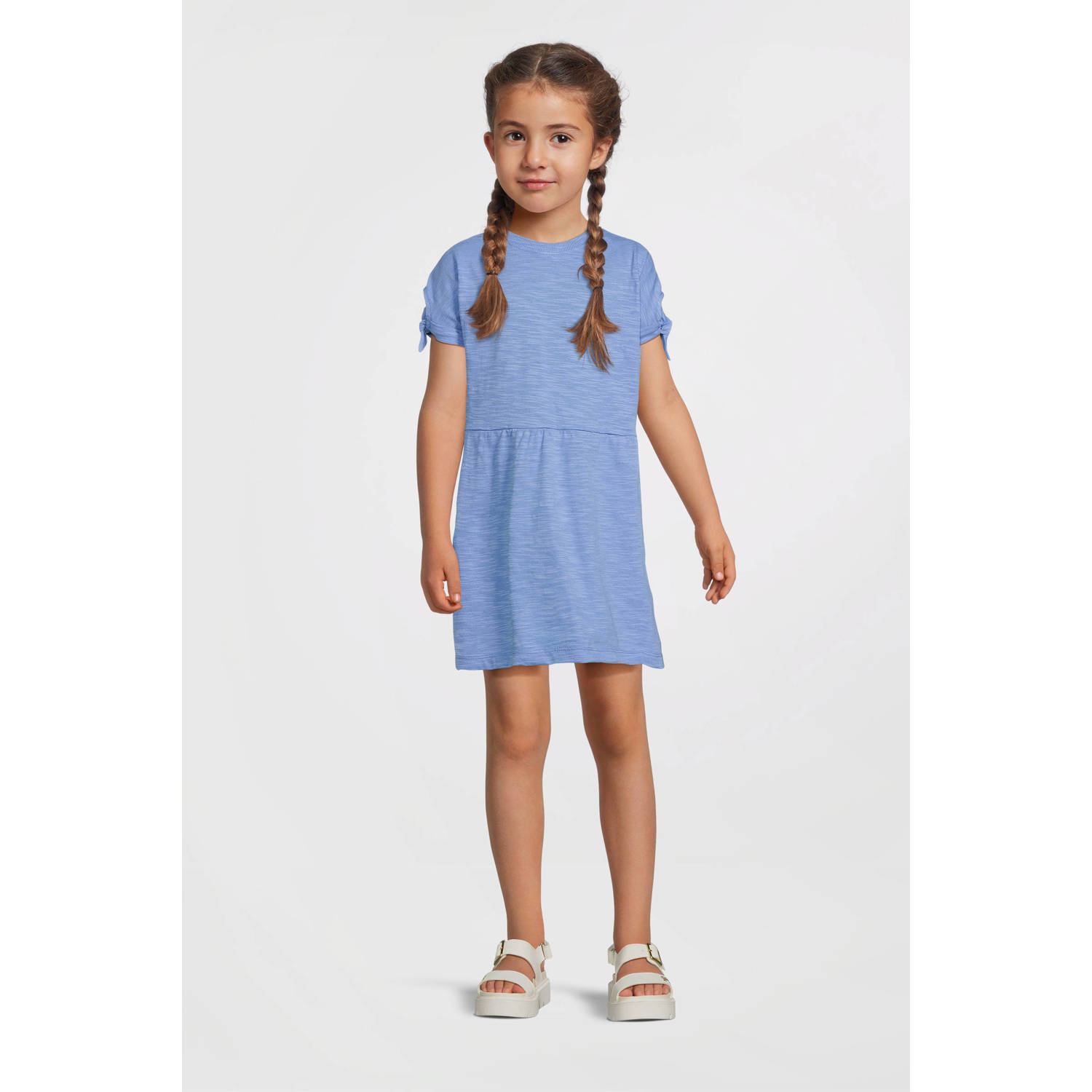 NAME IT KIDS midi jurk blauw