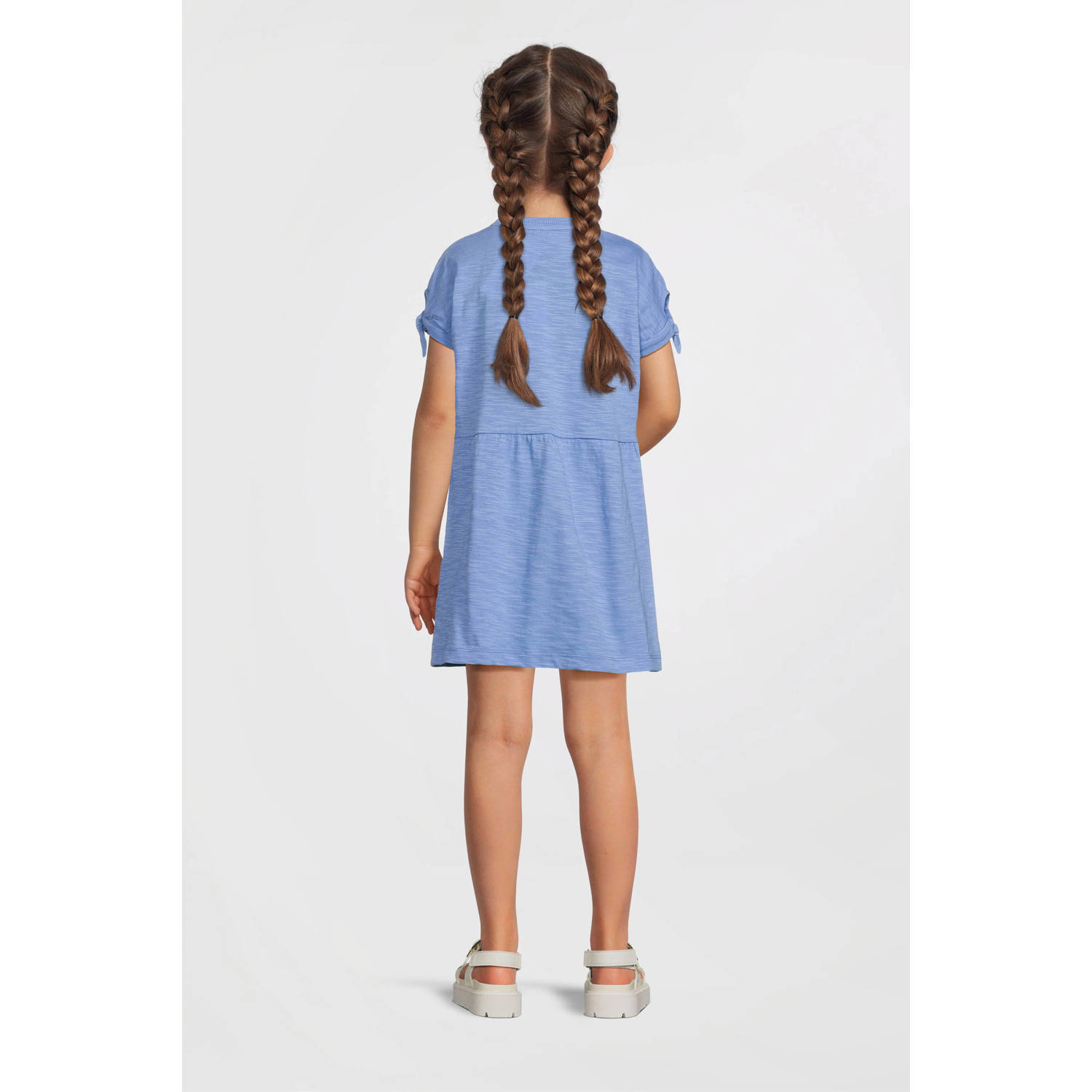 NAME IT KIDS midi jurk blauw