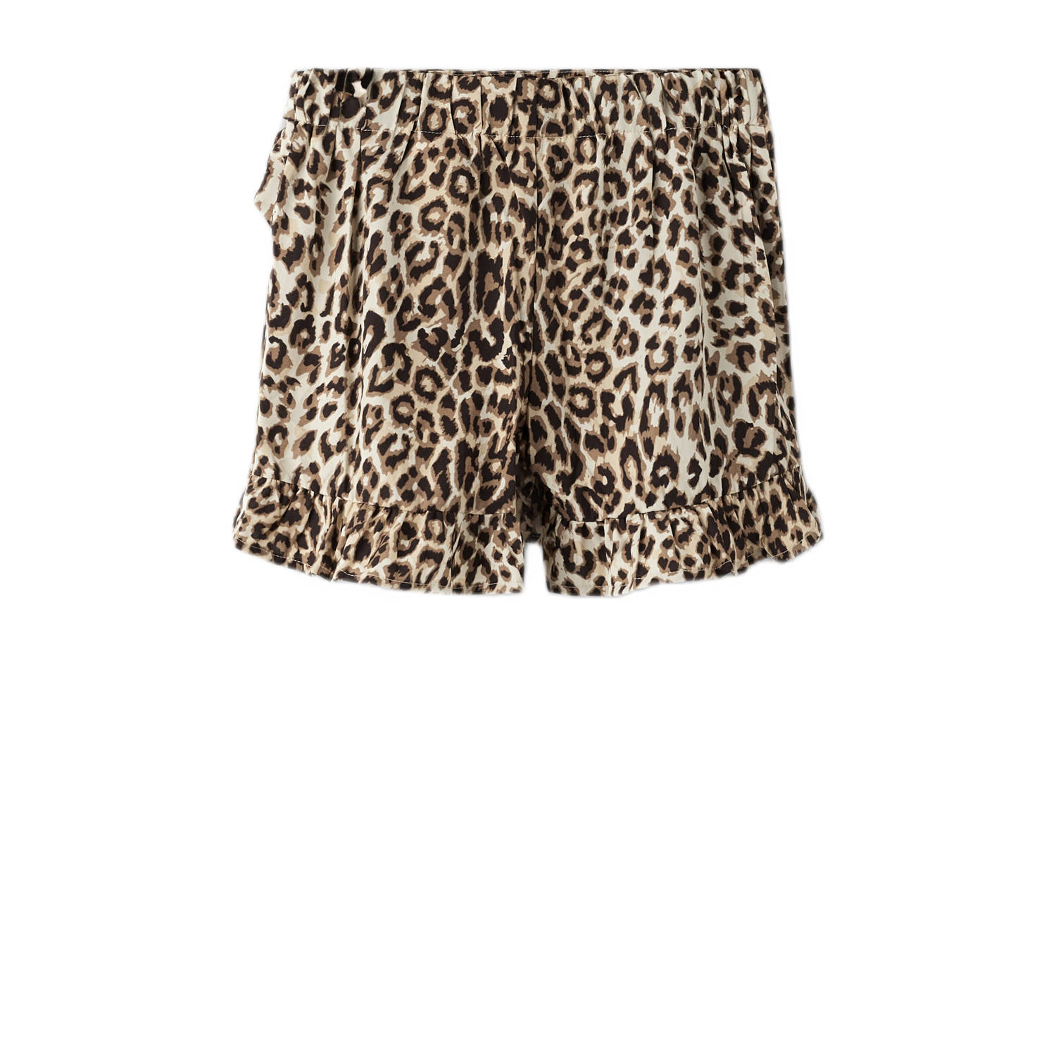 NAME IT KIDS skort bruin zwart
