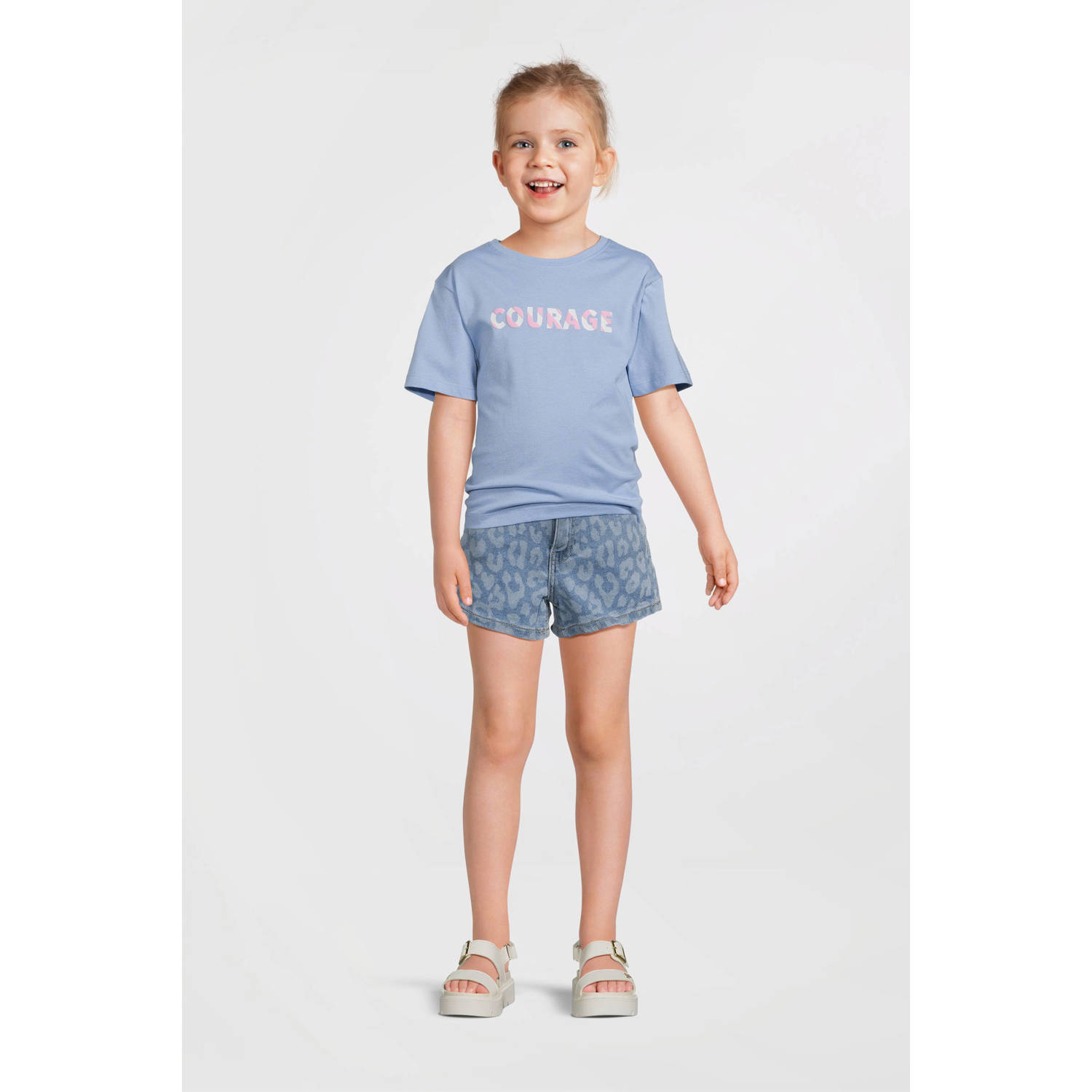 NAME IT KIDS T-shirt lichtblauw