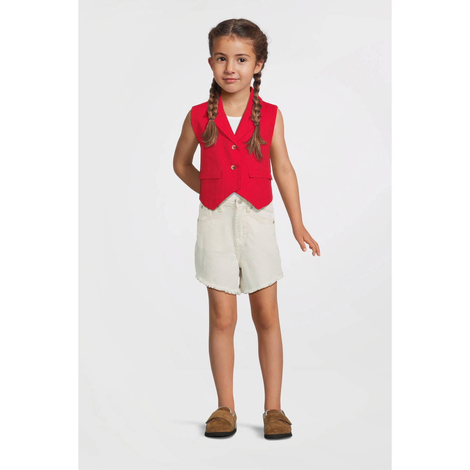 NAME IT KIDS gilet rood