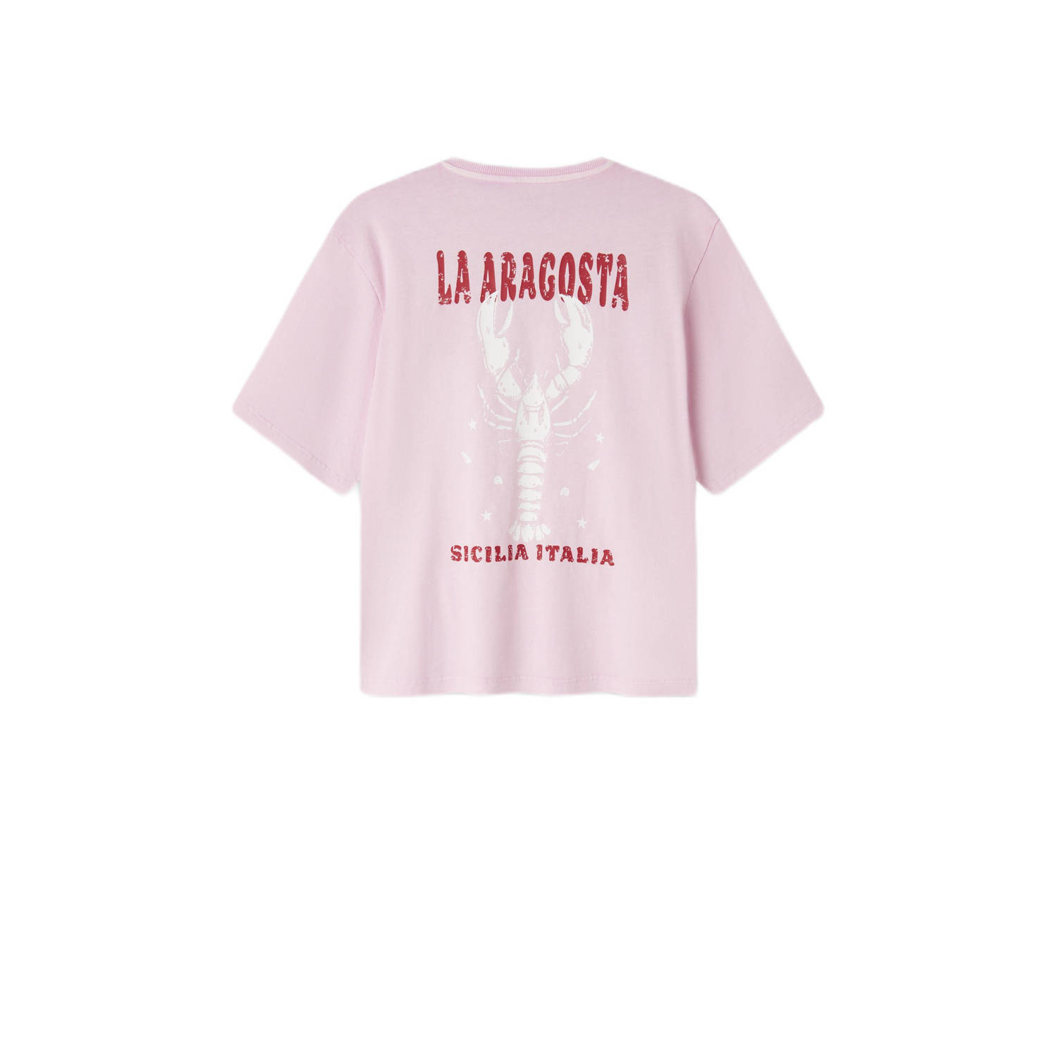 NAME IT KIDS T-shirt roze