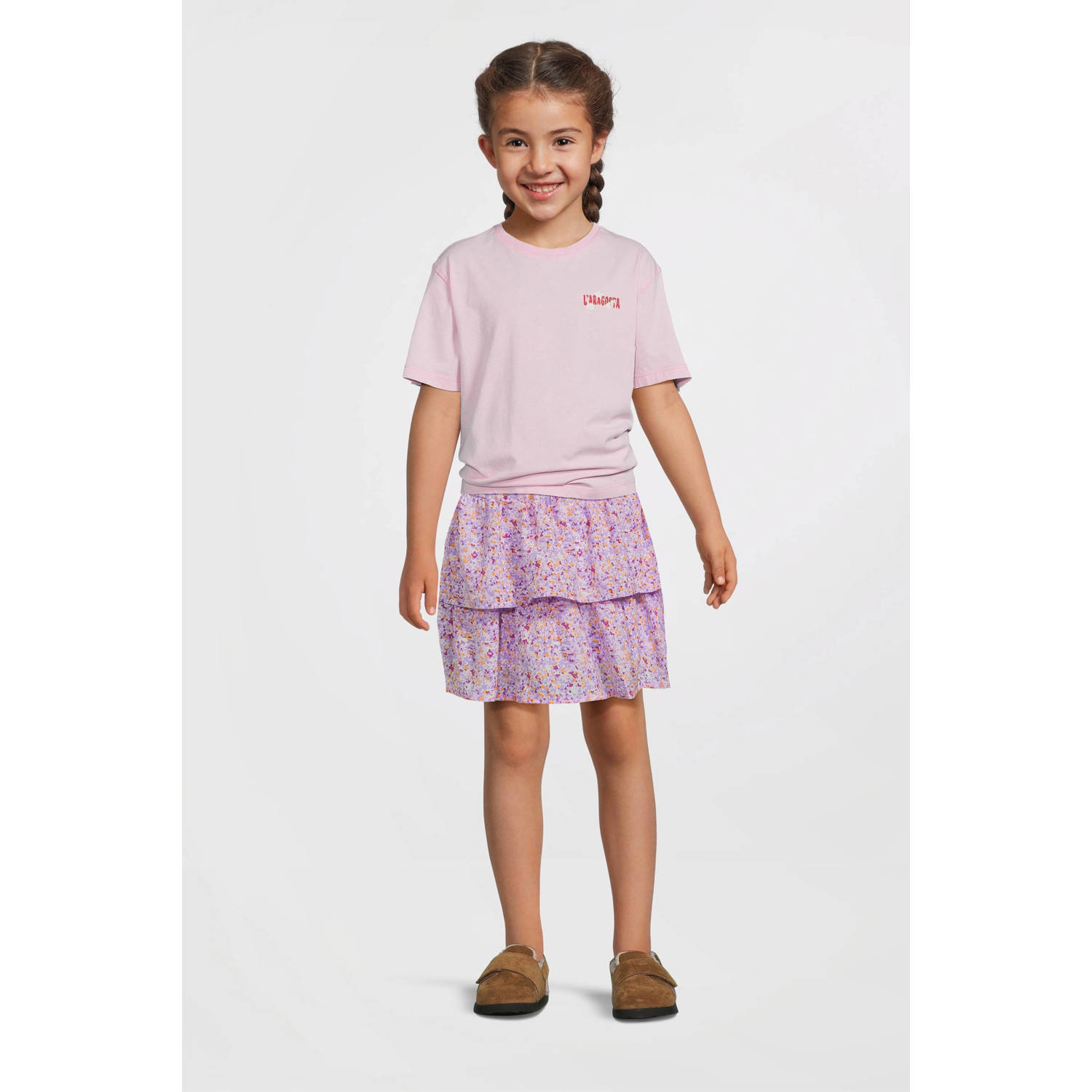 NAME IT KIDS T-shirt roze