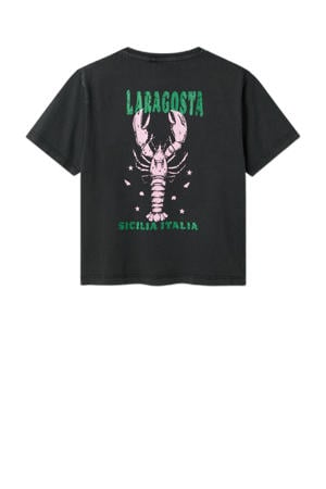T-shirt zwart