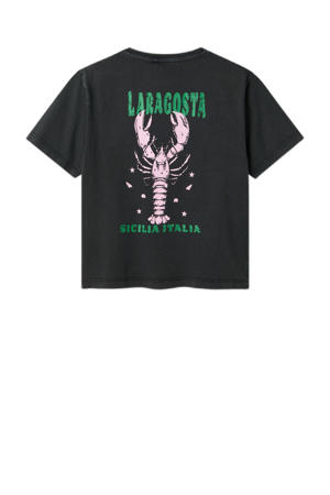 T-shirt zwart