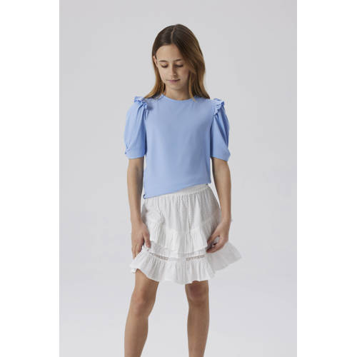 NAME IT KIDS midi rok strokenrok wit afbeelding