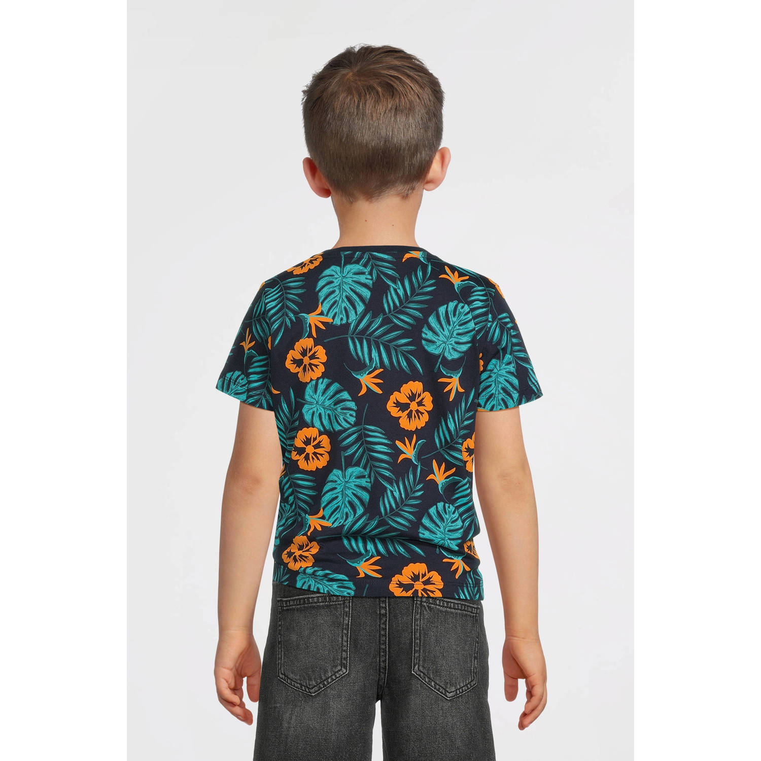 NAME IT KIDS T-shirt donkerblauw