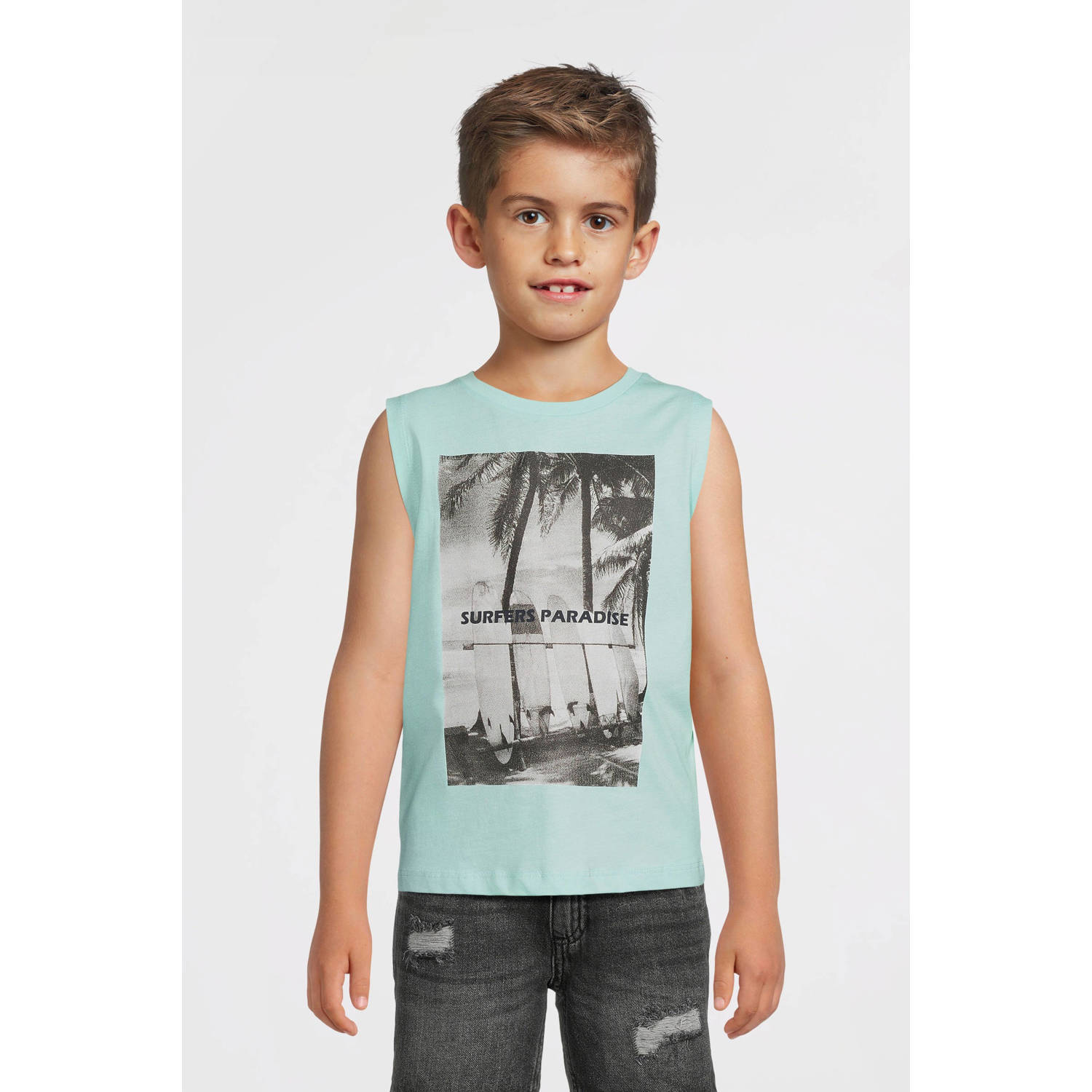 NAME IT KIDS T-shirt lichtblauw