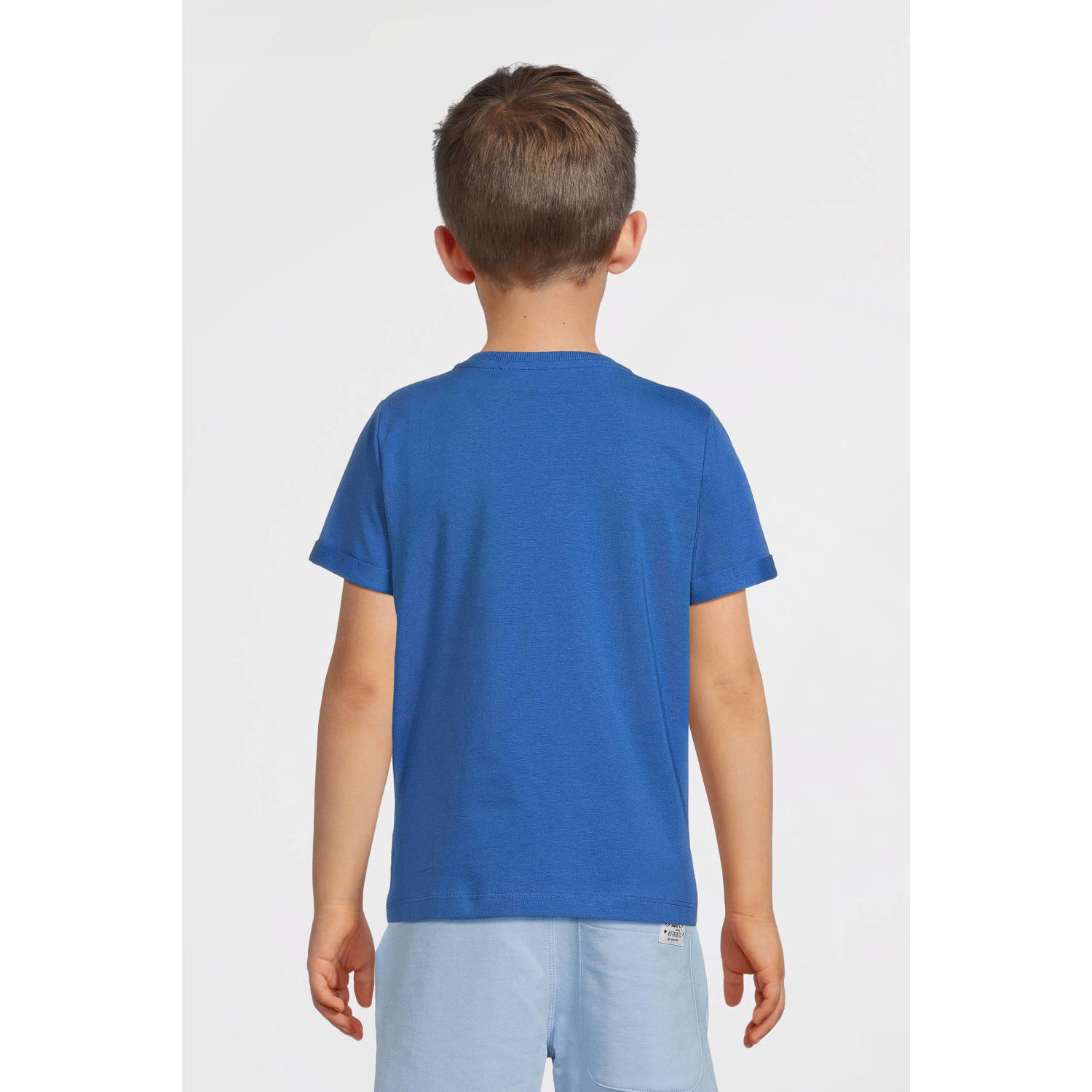 NAME IT KIDS T-shirt hardblauw
